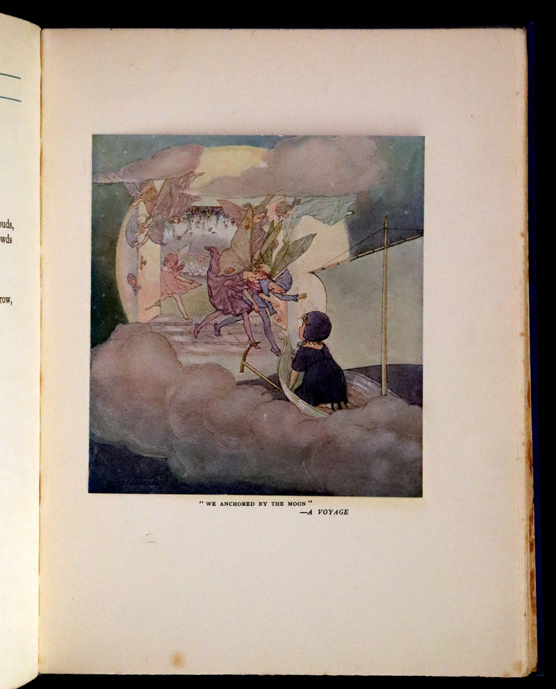 1923 Rare First Edition - The Rose Fyleman Fairy Book Illustrated by Hilda T. Miller.