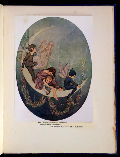 1923 Rare First Edition - The Rose Fyleman Fairy Book Illustrated by Hilda T. Miller.