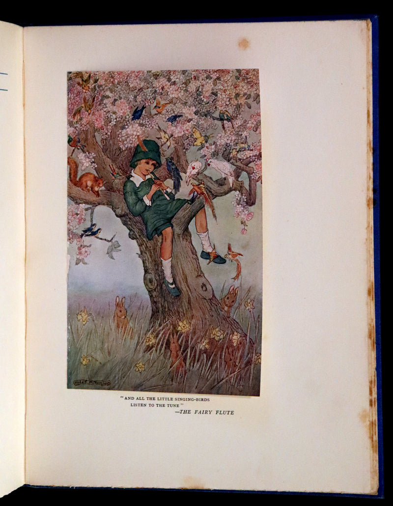 1923 Rare First Edition - The Rose Fyleman Fairy Book Illustrated by Hilda T. Miller.
