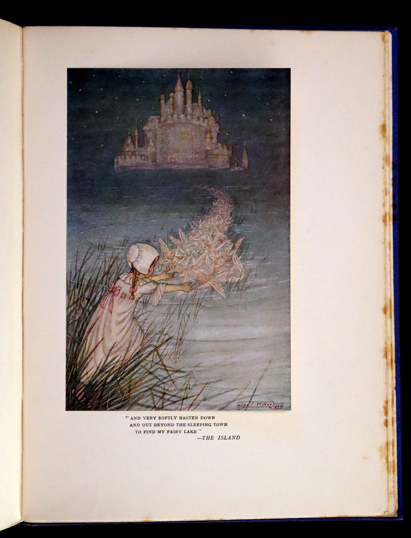 1923 Rare First Edition - The Rose Fyleman Fairy Book Illustrated by Hilda T. Miller.