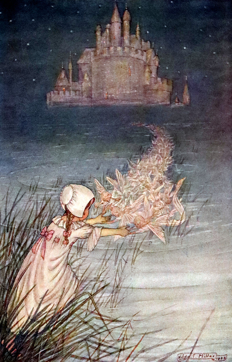 1923 Rare First Edition - The Rose Fyleman Fairy Book Illustrated by Hilda T. Miller.