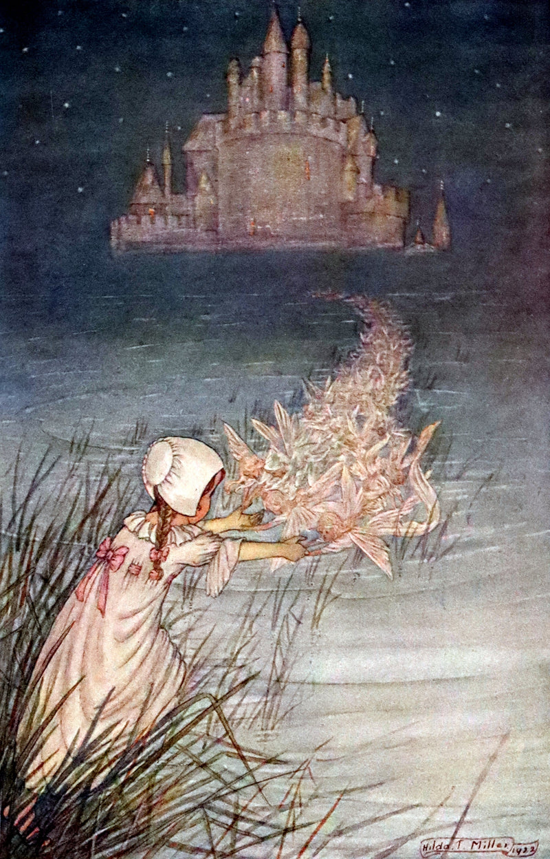 1923 Rare First Edition - The Rose Fyleman Fairy Book Illustrated by Hilda T. Miller.