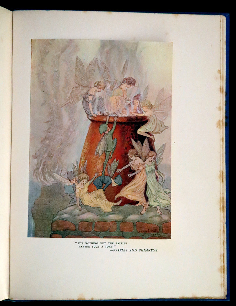 1923 Rare First Edition - The Rose Fyleman Fairy Book Illustrated by Hilda T. Miller.