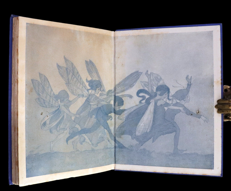 1923 Rare First Edition - The Rose Fyleman Fairy Book Illustrated by Hilda T. Miller.