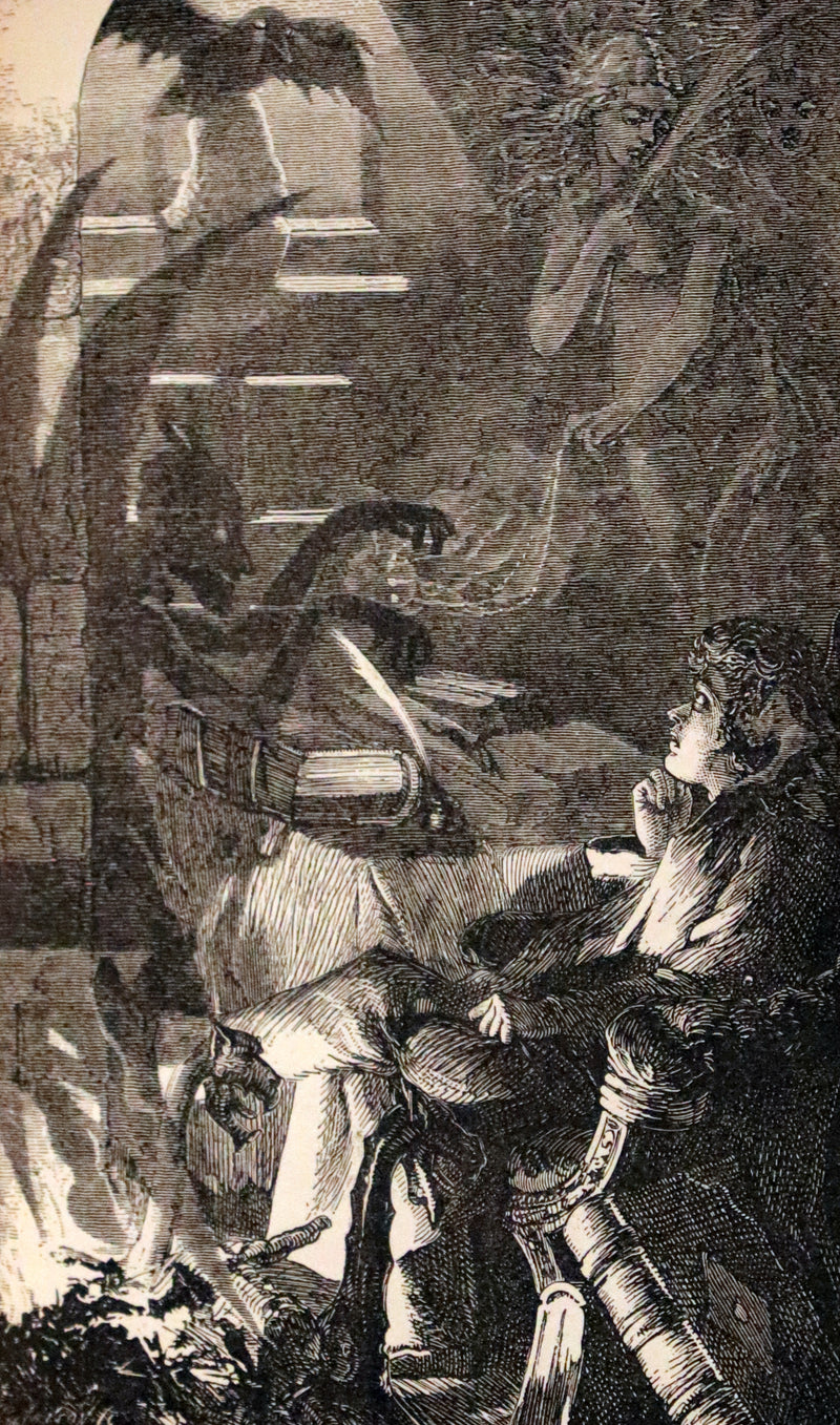 1884 Rare Book - Poems by Edgar Allan POE with Memoir (The Raven, Lenore, Fairy-Land, ...)