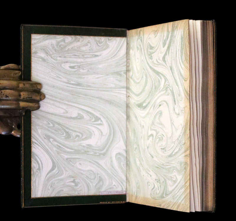 1899 Rare Book bound by Riviere - XXXII Ballades in Blue China, poems by Andrew Lang.