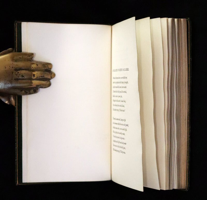 1899 Rare Book bound by Riviere - XXXII Ballades in Blue China, poems by Andrew Lang.