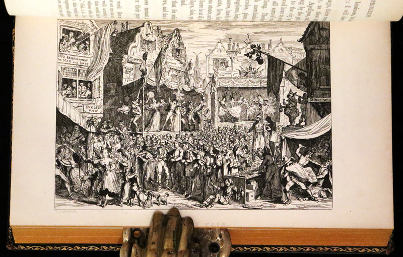 1847 Rare Victorian Book - The Pilgrim's Progress by John Bunyan. Illustrated.