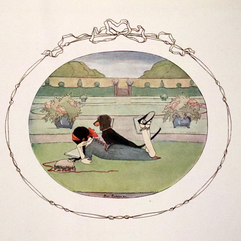 1915 Scarce First English Edition - SPRING FLOWERS by Geertruida Vogel, Illustrated by RIE CRAMER.