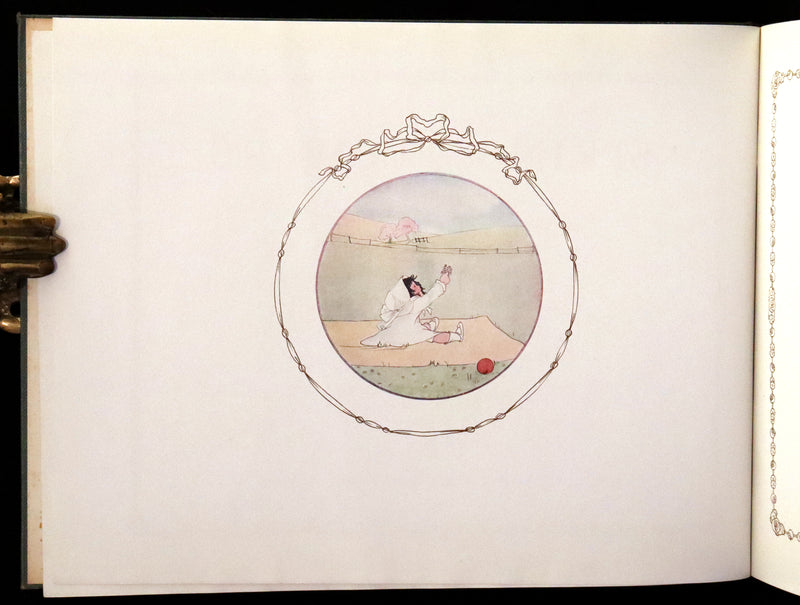 1915 Scarce First English Edition - SPRING FLOWERS by Geertruida Vogel, Illustrated by RIE CRAMER.