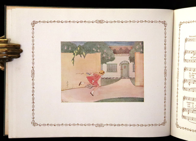 1915 Scarce First English Edition - SPRING FLOWERS by Geertruida Vogel, Illustrated by RIE CRAMER.