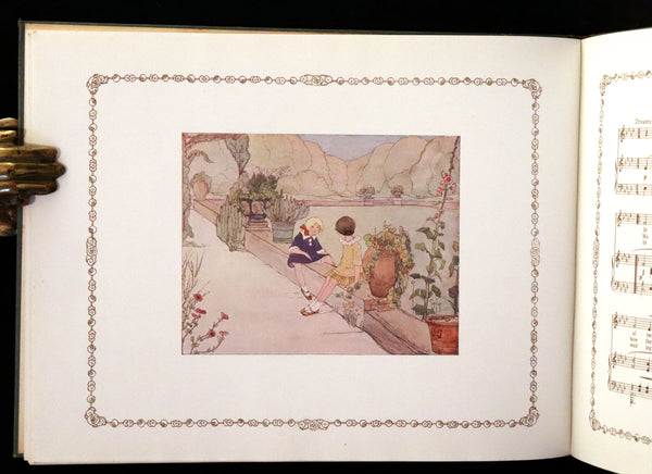 1915 Scarce First English Edition - SPRING FLOWERS by Geertruida Vogel, Illustrated by RIE CRAMER.