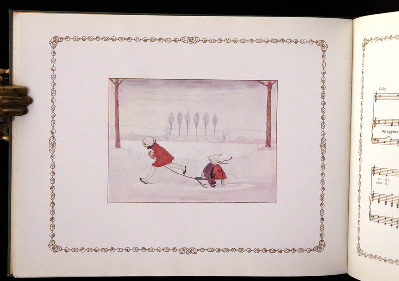 1915 Scarce First English Edition - SPRING FLOWERS by Geertruida Vogel, Illustrated by RIE CRAMER.