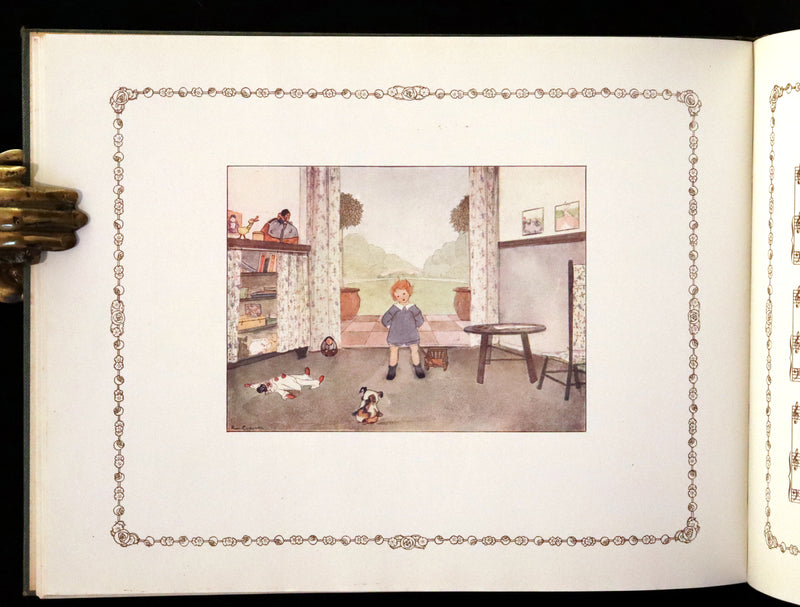 1915 Scarce First English Edition - SPRING FLOWERS by Geertruida Vogel, Illustrated by RIE CRAMER.