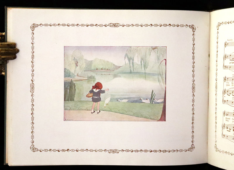 1915 Scarce First English Edition - SPRING FLOWERS by Geertruida Vogel, Illustrated by RIE CRAMER.