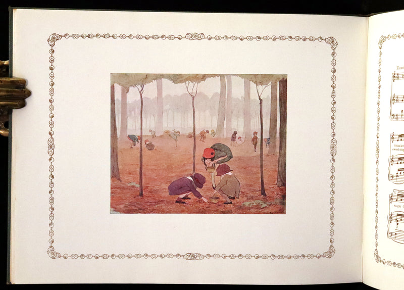 1915 Scarce First English Edition - SPRING FLOWERS by Geertruida Vogel, Illustrated by RIE CRAMER.