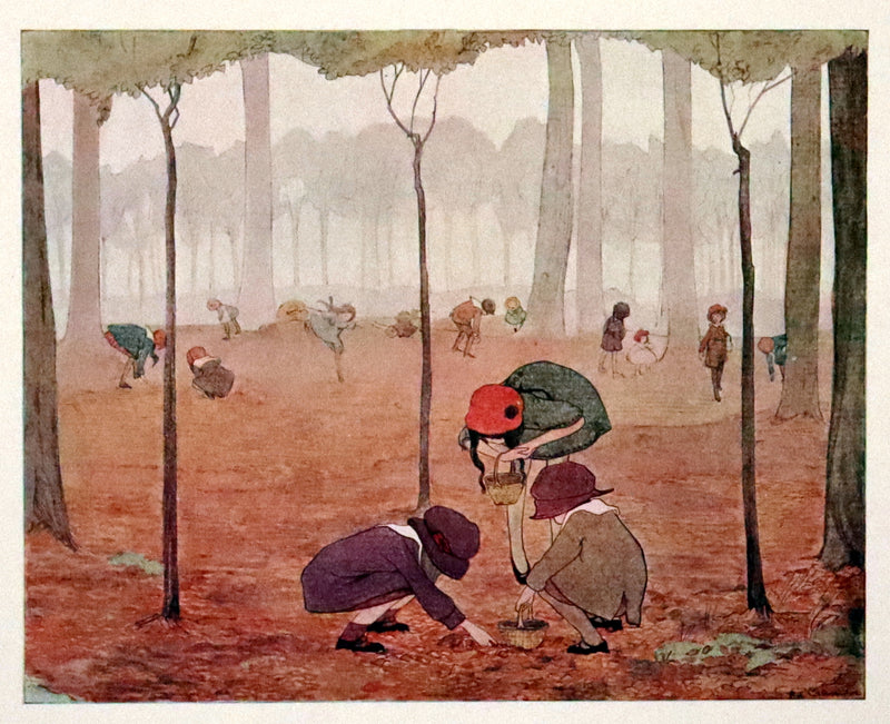 1915 Scarce First English Edition - SPRING FLOWERS by Geertruida Vogel, Illustrated by RIE CRAMER.