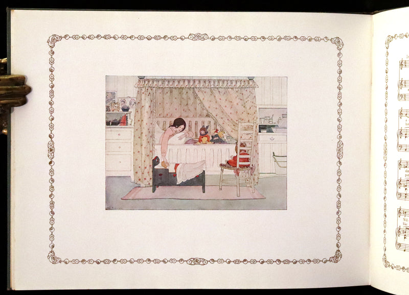 1915 Scarce First English Edition - SPRING FLOWERS by Geertruida Vogel, Illustrated by RIE CRAMER.