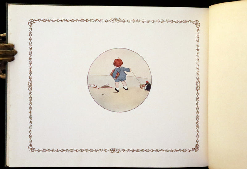 1915 Scarce First English Edition - SPRING FLOWERS by Geertruida Vogel, Illustrated by RIE CRAMER.