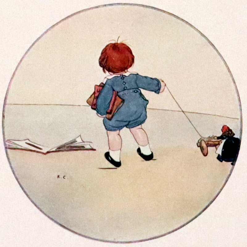 1915 Scarce First English Edition - SPRING FLOWERS by Geertruida Vogel, Illustrated by RIE CRAMER.