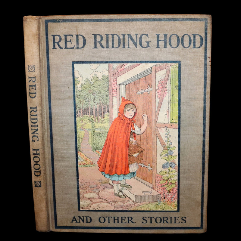 1913 Scarce Edition - Little Red Riding Hood and Other Fairy Tales. Illustrated by Hugo von Hofsten.