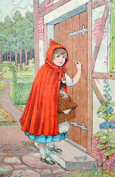 1913 Scarce Edition - Little Red Riding Hood and Other Fairy Tales. Illustrated by Hugo von Hofsten.