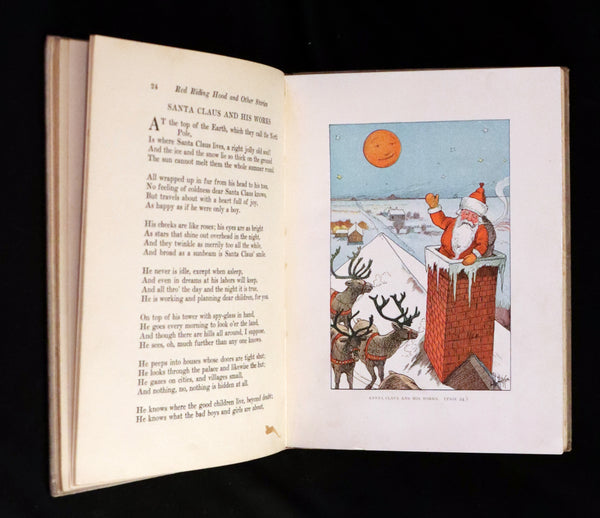 1913 Scarce Edition - Little Red Riding Hood and Other Fairy Tales. Illustrated by Hugo von Hofsten.