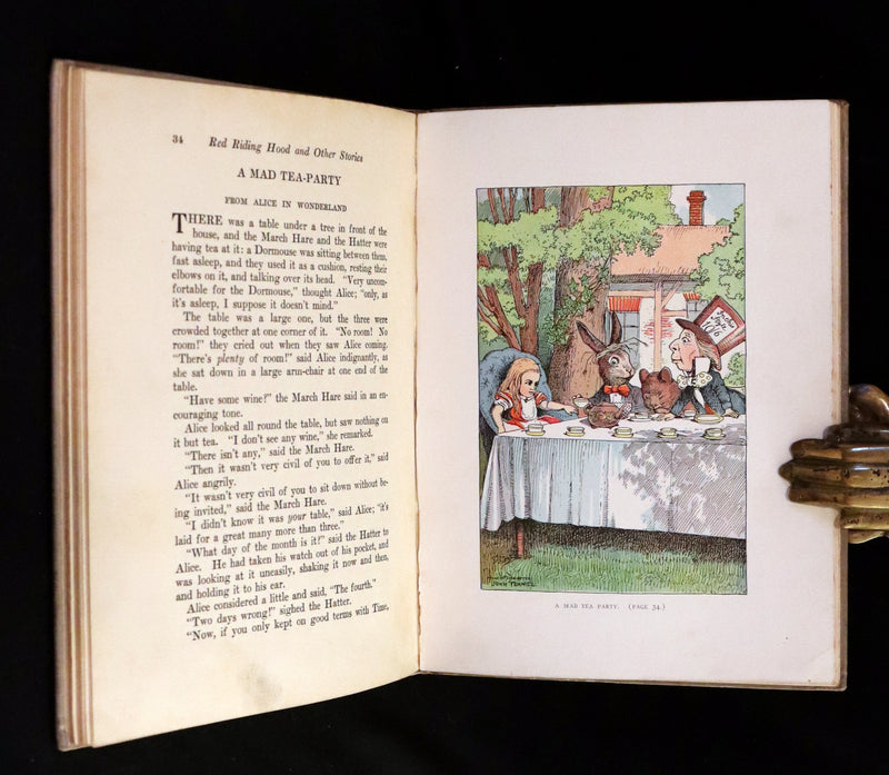 1913 Scarce Edition - Little Red Riding Hood and Other Fairy Tales. Illustrated by Hugo von Hofsten.