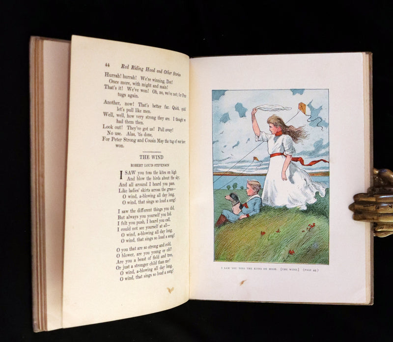 1913 Scarce Edition - Little Red Riding Hood and Other Fairy Tales. Illustrated by Hugo von Hofsten.