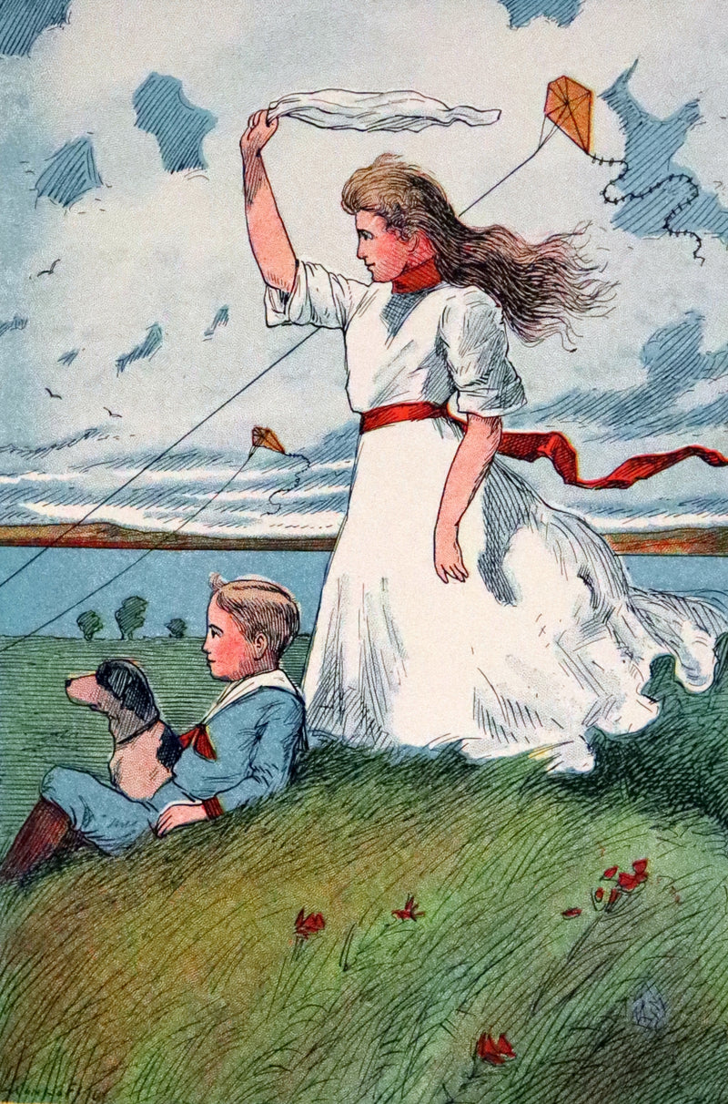 1913 Scarce Edition - Little Red Riding Hood and Other Fairy Tales. Illustrated by Hugo von Hofsten.