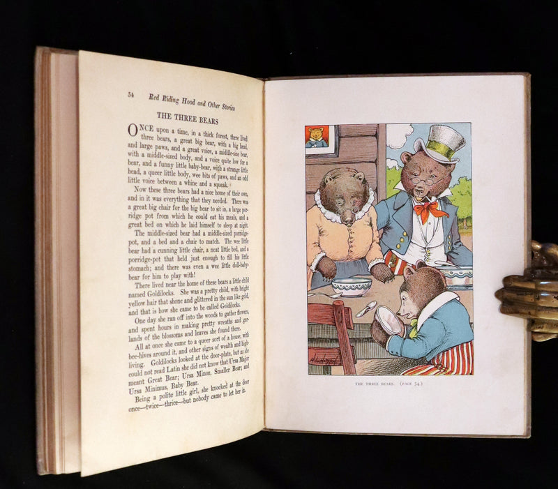 1913 Scarce Edition - Little Red Riding Hood and Other Fairy Tales. Illustrated by Hugo von Hofsten.