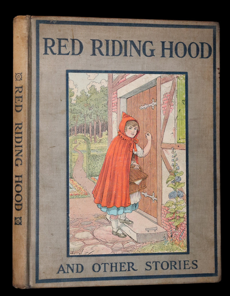 1913 Scarce Edition - Little Red Riding Hood and Other Fairy Tales. Illustrated by Hugo von Hofsten.
