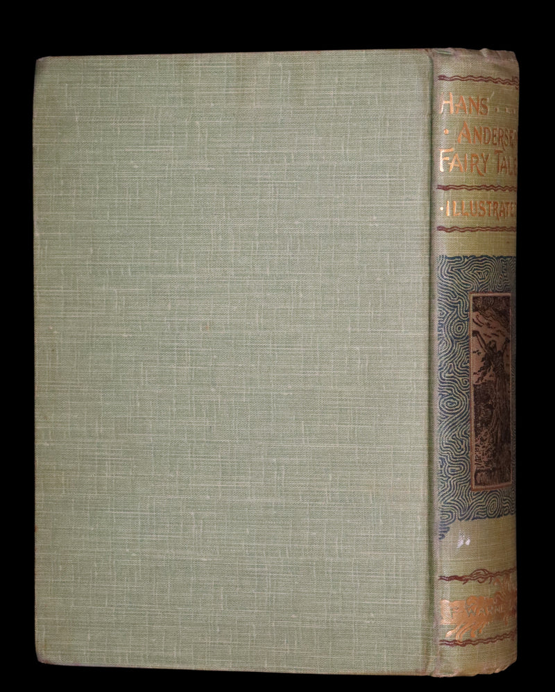 1900 Rare Book - Hans Christian Andersen's FAIRY TALES with original illustrations.