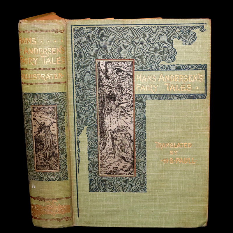 1900 Rare Book - Hans Christian Andersen's FAIRY TALES with original illustrations.