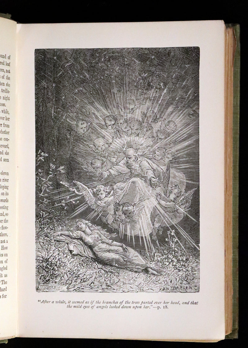 1900 Rare Book - Hans Christian Andersen's FAIRY TALES with original illustrations.