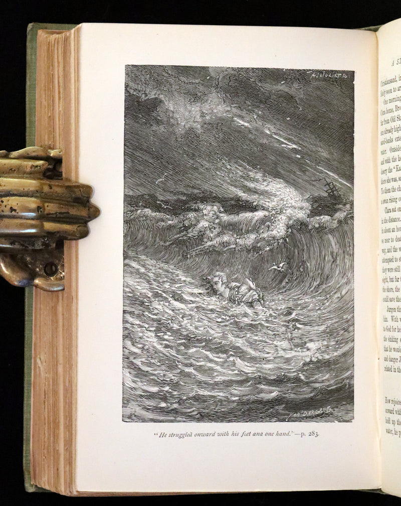 1900 Rare Book - Hans Christian Andersen's FAIRY TALES with original illustrations.