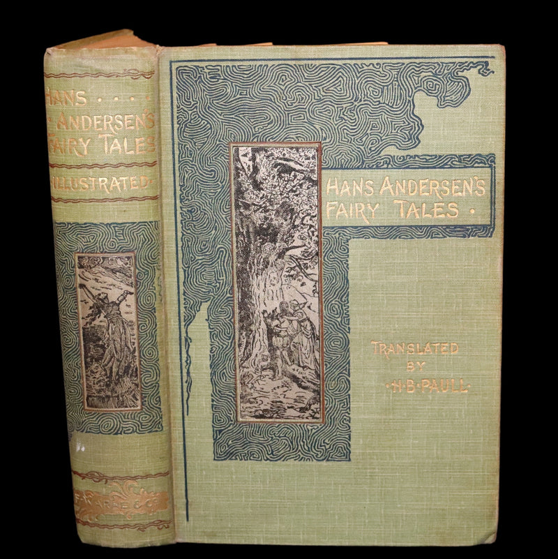 1900 Rare Book - Hans Christian Andersen's FAIRY TALES with original illustrations.