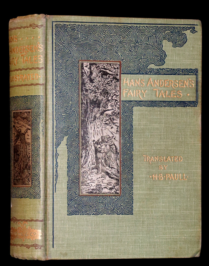 1900 Rare Book - Hans Christian Andersen's FAIRY TALES with original illustrations.