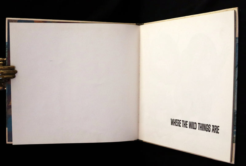 1963 First Caldecott Edition with Dust jacket - Where the Wild Things Are by Maurice Sendak.