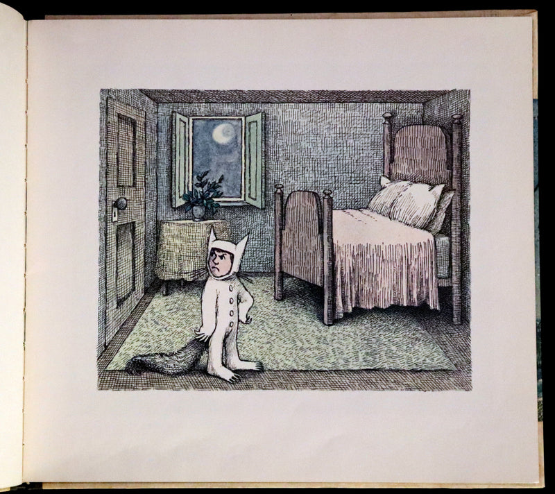 1963 First Caldecott Edition with Dust jacket - Where the Wild Things Are by Maurice Sendak.