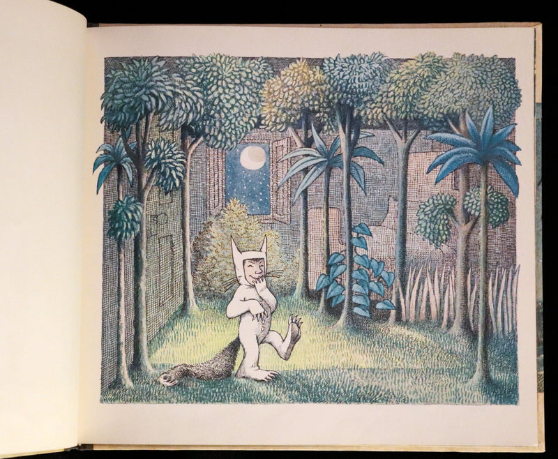 1963 First Caldecott Edition with Dust jacket - Where the Wild Things Are by Maurice Sendak.