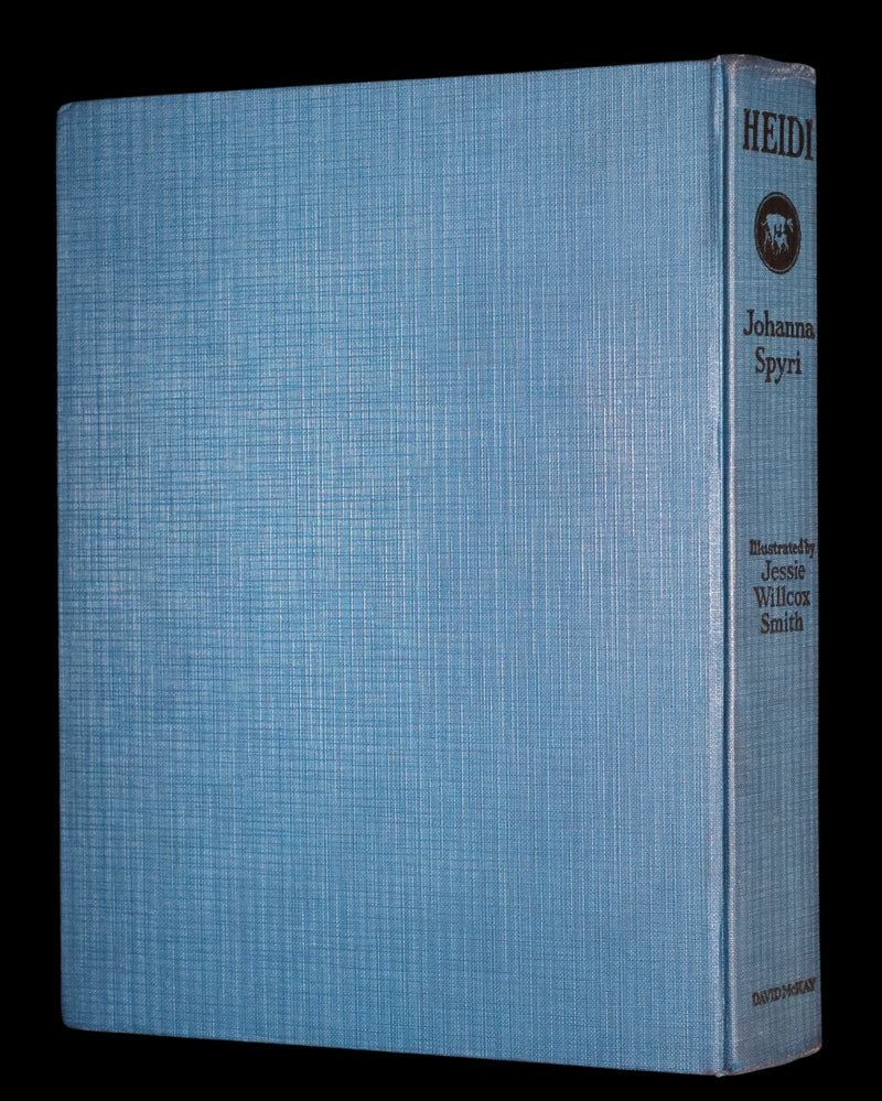 1922 Rare First Edition - HEIDI by Johanna Spyri illustrated by Jessie Willcox Smith.