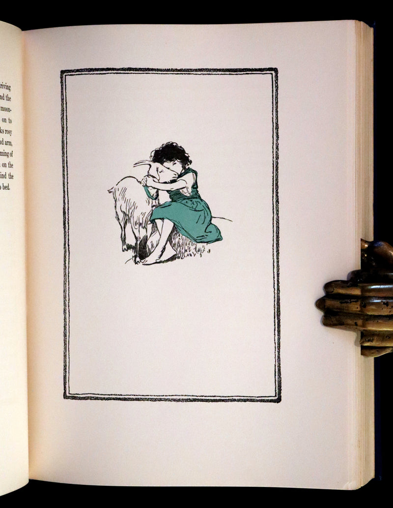 1922 Rare First Edition - HEIDI by Johanna Spyri illustrated by Jessie Willcox Smith.