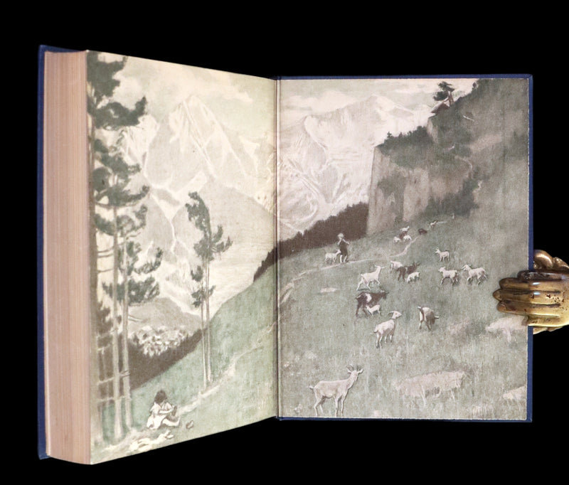 1922 Rare First Edition - HEIDI by Johanna Spyri illustrated by Jessie Willcox Smith.