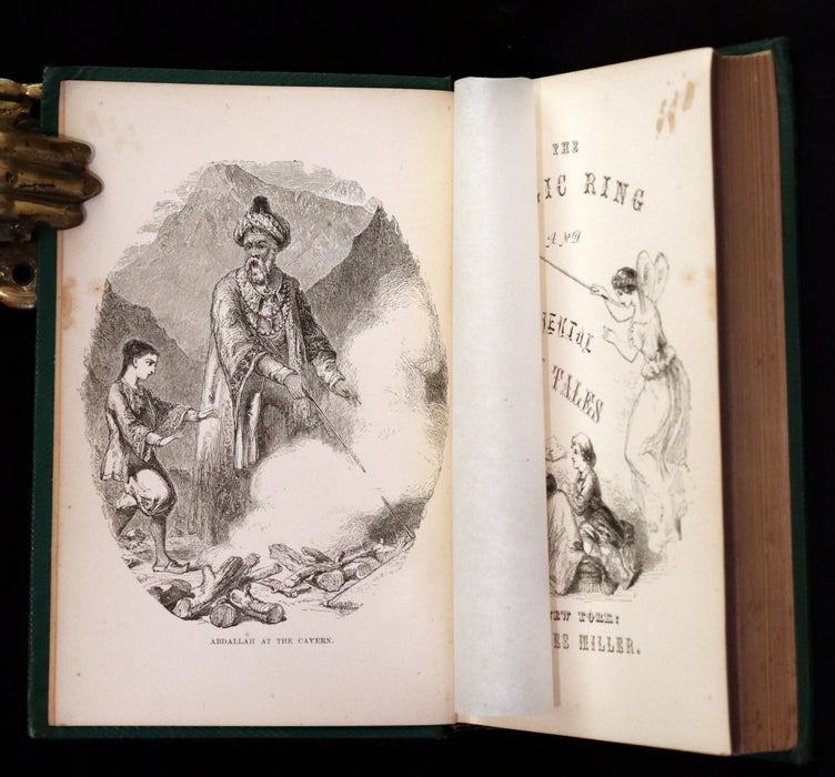 1861 Scarce First Edition - THE MAGIC RING, and other Oriental Fairy Tales by Herder, Liebeskind, & Krummacher.