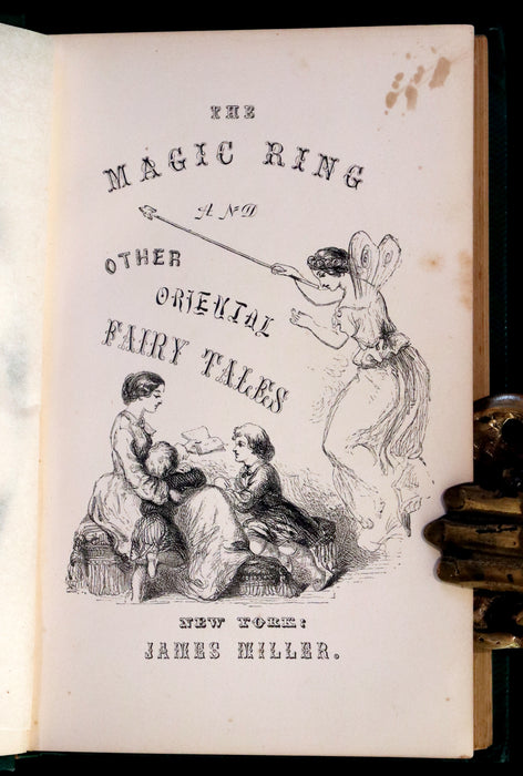 1861 Scarce First Edition - THE MAGIC RING, and other Oriental Fairy Tales by Herder, Liebeskind, & Krummacher.