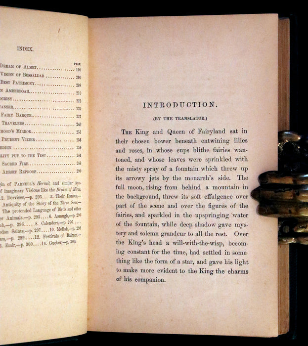 1861 Scarce First Edition - THE MAGIC RING, and other Oriental Fairy Tales by Herder, Liebeskind, & Krummacher.