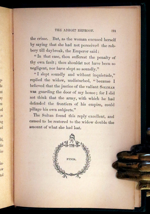 1861 Scarce First Edition - THE MAGIC RING, and other Oriental Fairy Tales by Herder, Liebeskind, & Krummacher.