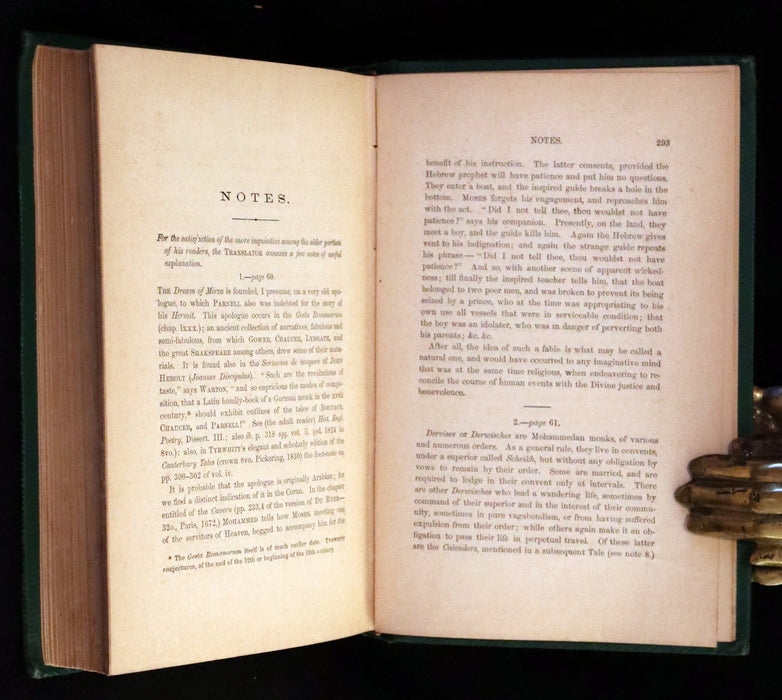 1861 Scarce First Edition - THE MAGIC RING, and other Oriental Fairy Tales by Herder, Liebeskind, & Krummacher.