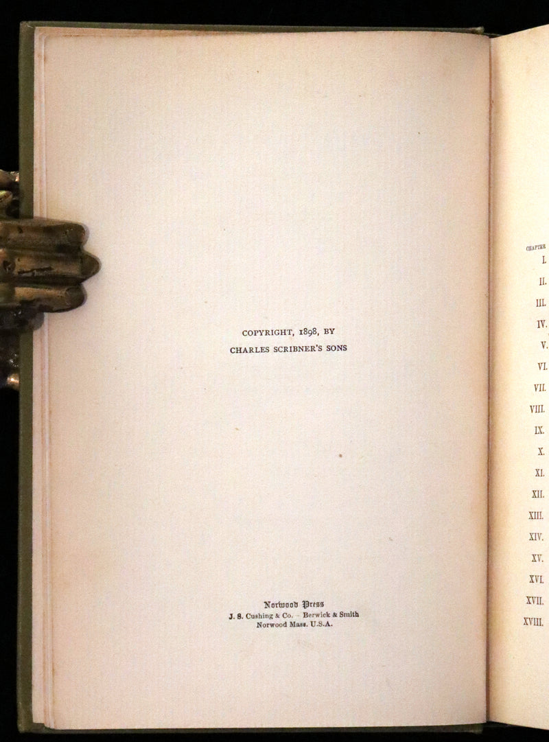 1898 Rare First Edition - In Pirate Waters, A Tale of the American Navy by Kirk Munroe. Illustrated.